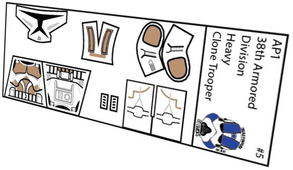 38th Armored Division Heavy Clone Trooper