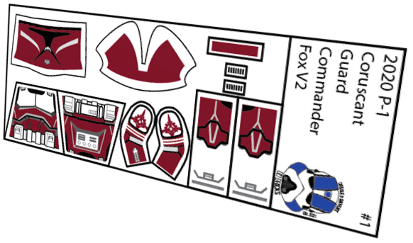 Coruscant Guard Commander Fox V2