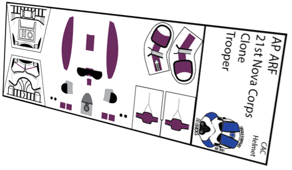 21st Nova Corps Clone ARF