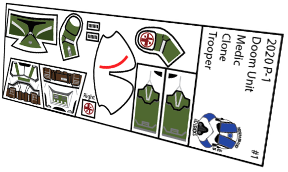 Doom Unit Medic Clone Trooper