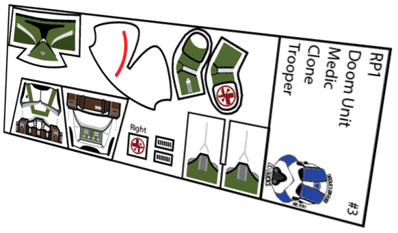 Doom Unit Medic Clone Trooper