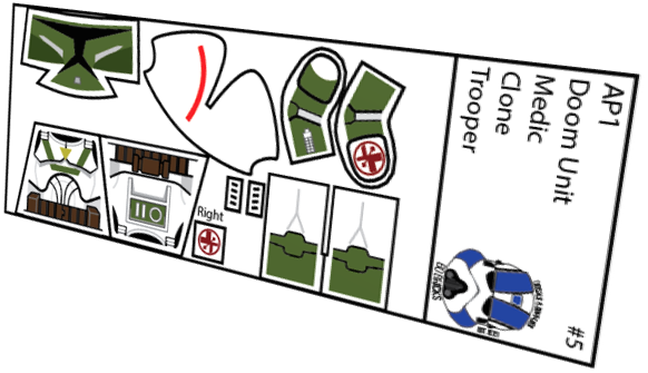Doom Unit Medic Clone Trooper
