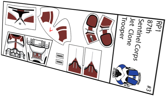 87th Sentinel Corps Jet Clone Trooper