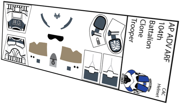 104th Battalion Clone ADV ARF