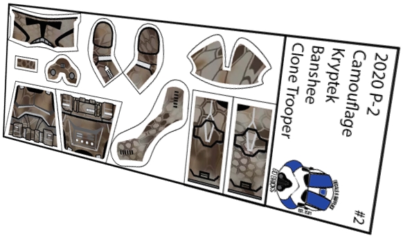 Camouflage Kryptek Banshee Clone Trooper