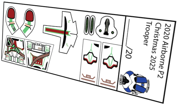 Christmas 2025 Airborne Clone Trooper