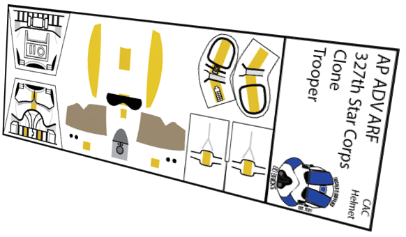 327th Star Corps Clone ADV ARF