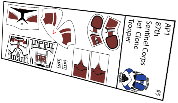 87th Sentinel Corps Jet Clone Trooper
