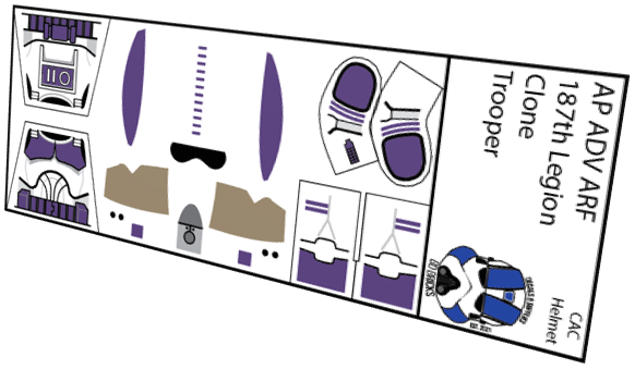 187th Legion Clone ADV ARF