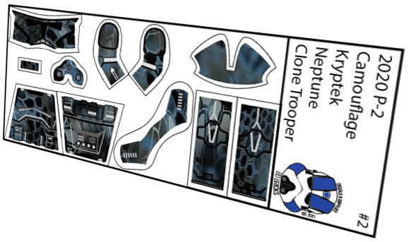 Camouflage Kryptek Neptune Clone Trooper