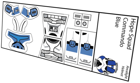 HOPE Squad Commando Blue