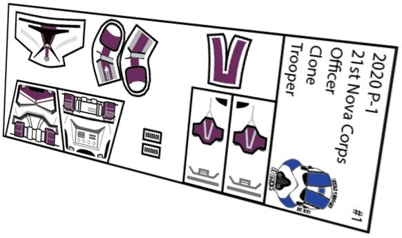21st Nova Corps Officer Clone Trooper