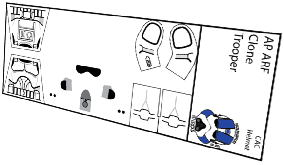 Clone ARF Trooper (Grunt/Basic)