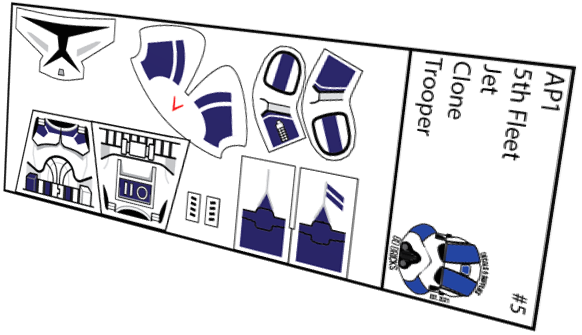 5th Fleet Jet Clone Trooper