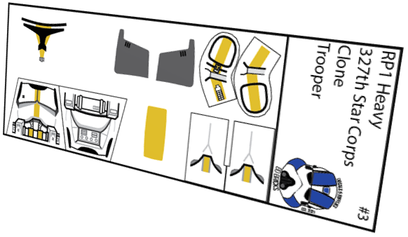 327th Star Corps Clone Heavy Phase 1