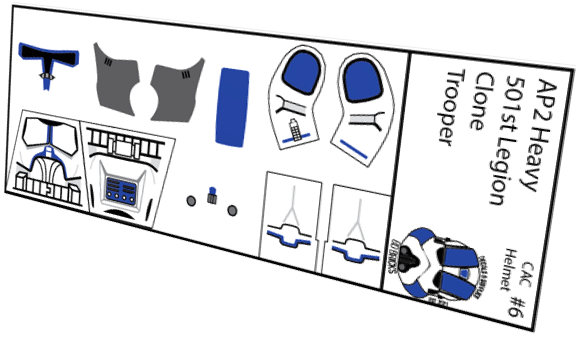 501st Clone Heavy Phase 2