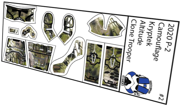 Camouflage Kryptek Altitude Clone Trooper