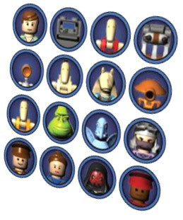 Classic Character Decals Bundle