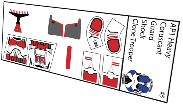 Coruscant Guard Shock Clone Heavy Phase 1