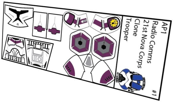 21st Nova Corps Radio Comms Clone Trooper