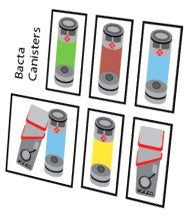 Bacta Canisters Decals