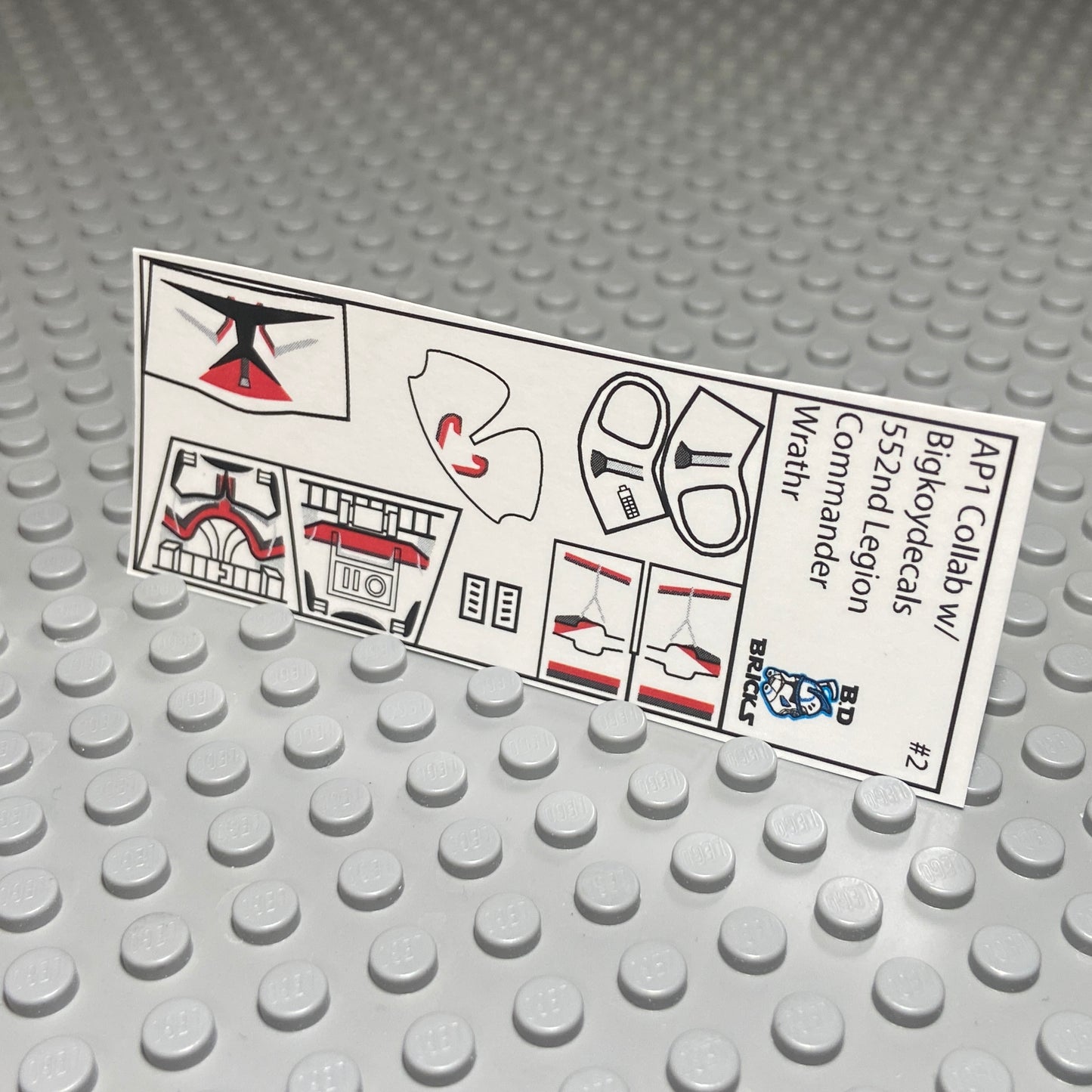 552nd Legion Commander Wrath (Bigkoydecals x BD Bricks)