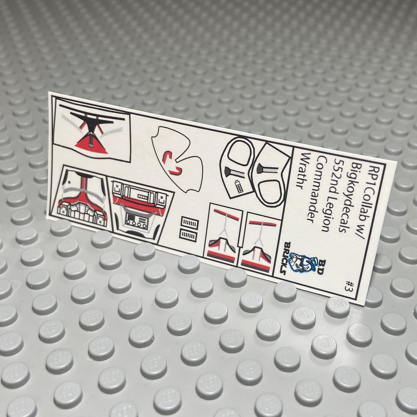 552nd Legion Commander Wrath (Bigkoydecals x BD Bricks)