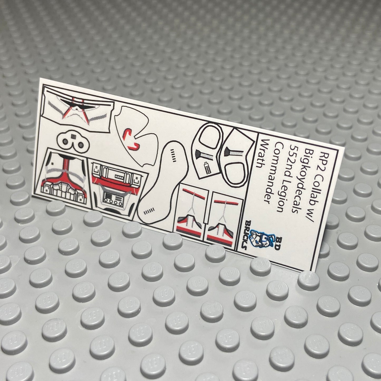 552nd Legion Commander Wrath (Bigkoydecals x BD Bricks)