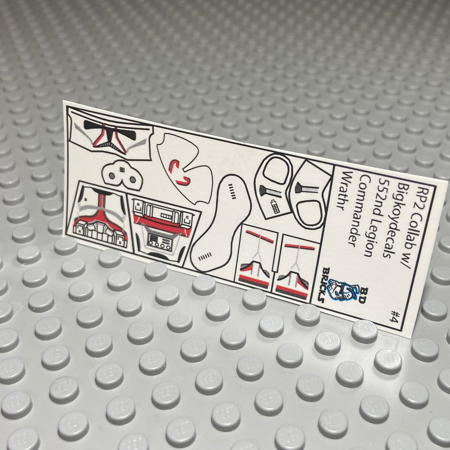 552nd Legion Commander Wrath (Bigkoydecals x BD Bricks)
