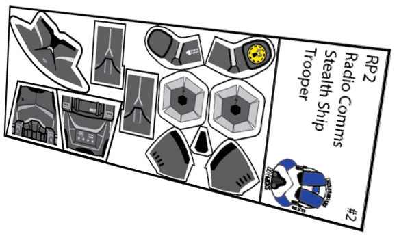 Stealth Ship Radio Comms Clone Trooper