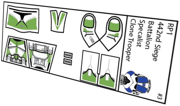 442nd Siege Battalion Specialist Clone Trooper