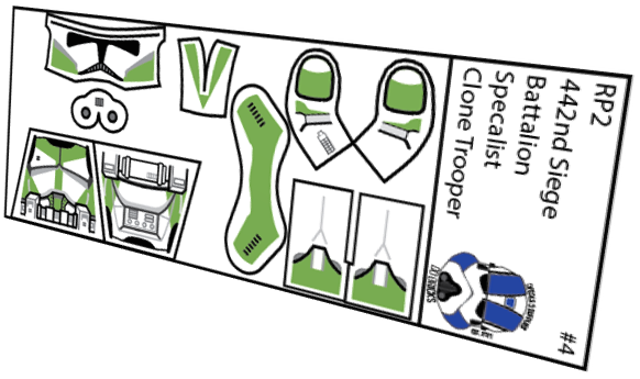 442nd Siege Battalion Specialist Clone Trooper