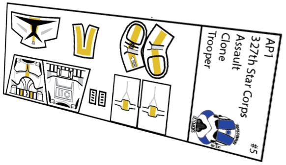 327th Star Corps Assault Clone Trooper