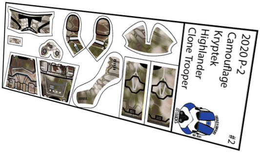 Camouflage Kryptek Highlander Clone Trooper