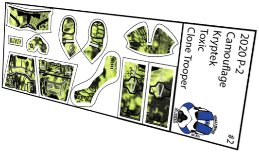 Camouflage Kryptek Toxic Clone Trooper