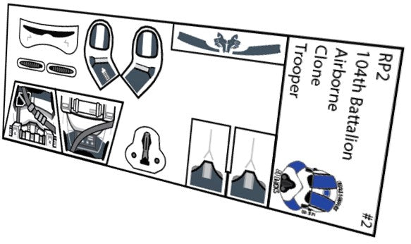 104th Battalion Airborne Clone Trooper