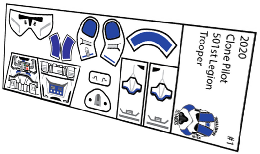 501st Legion Phase 2 Pilot Clone Trooper