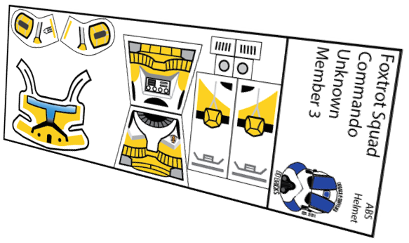 Foxtrot Squad Commando Unknown Member 3