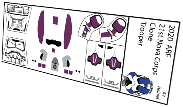 21st Nova Corps Clone ARF