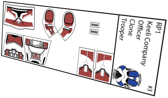 Keeli's Company Officer Clone Trooper