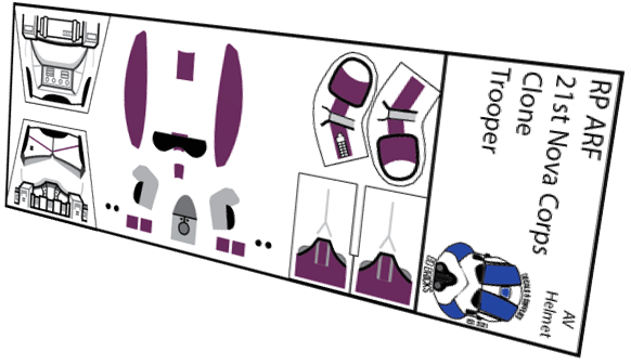 21st Nova Corps Clone ARF