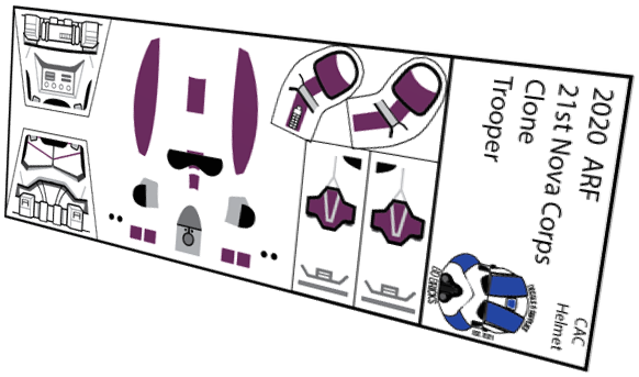 21st Nova Corps Clone ARF