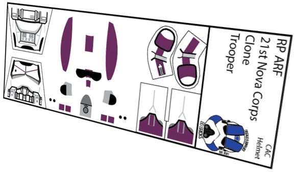 21st Nova Corps Clone ARF