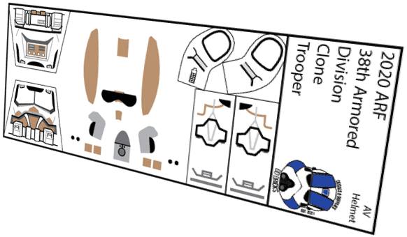 38th Armored Division Clone ARF