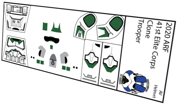 41st Elite Corps Clone ARF