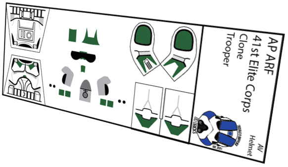 41st Elite Corps Clone ARF