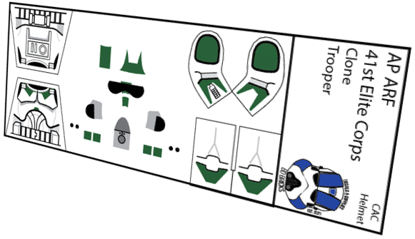 41st Elite Corps Clone ARF