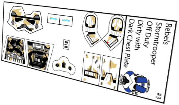 Stormtrooper Off Duty Dirty with Dark Chest Plate