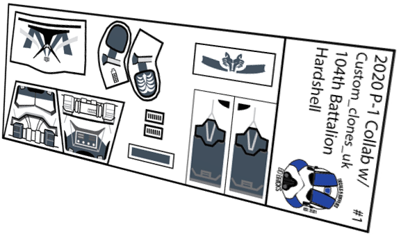 104th Battalion Hardshell (Custom_clones_uk x BD Bricks)