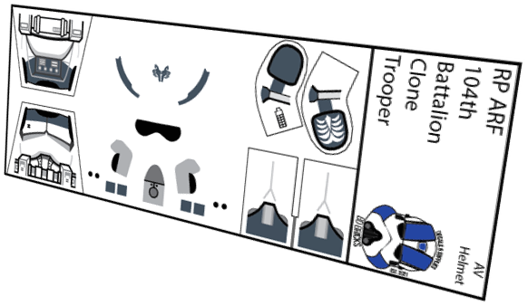 104th Battalion Clone ARF